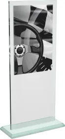 Skleněná trofej CRT20001M12 | Motorsport Výška cm: 21