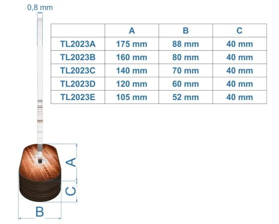 Akrylátová trofej TLR2023214 | Basketball TLR2023214E
