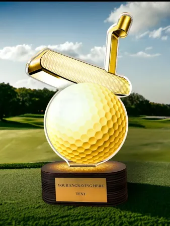 Akrylátová trofej TLR2023252 | Golf TLR2023252A