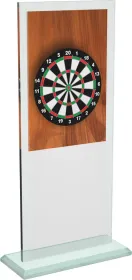 Skleněná trofej CRT20001M16 | Šipky Výška cm: 25