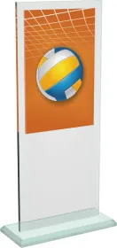 Skleněná trofej CRT20001M18 | Volejbal Výška cm: 25