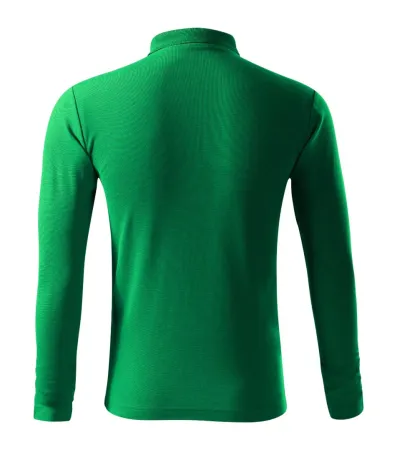 Polokošile pánská Pique Polo LS 221 - 2XL - středně zelená