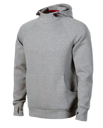 Mikina pánská Vertex Hoodie W43 - M - tmavě šedý melír