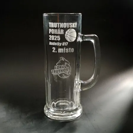 Pivní sklenice půllitr EVRO-optik 0,5l pro vlastní dekor