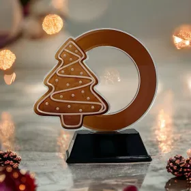 Akrylátová trofej AKEKCVA01 | Vánoce Výška cm: 14, Šířka cm: 11