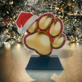 Akrylátová trofej AKEKCVA06 | Kynologie Výška cm: 14, Šířka cm: 11