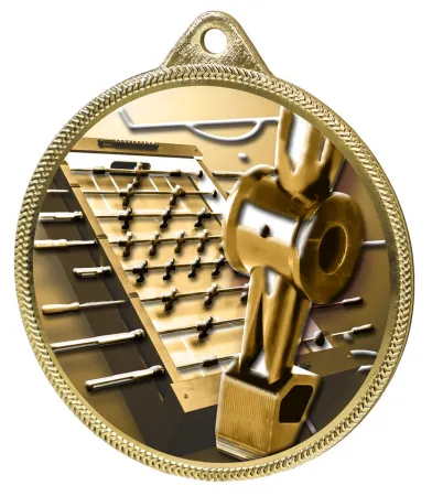 Medaile MDLR001M117 | Stolní fotbal Barva: bronz, Stuha: ST10