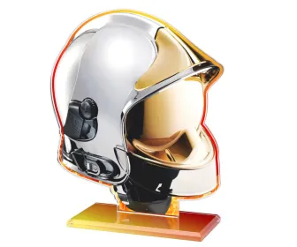 Akrylátová trofej AWF M18 | Hasiči Výška cm: 21,5 - Šířka cm: 20,5