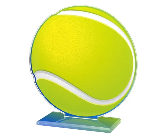 Akrylátová trofej AWF M19 | Tenis Výška cm: 21,5 - Šířka cm: 20,5 - plnobarevná