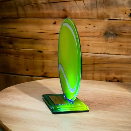 Akrylátová trofej AWF M19 | Tenis Výška cm: 21,5 - Šířka cm: 20,5 - plnobarevná