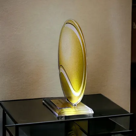 Akrylátová trofej AWF M19 | Tenis Výška cm: 21,5 - Šířka cm: 20,5 - plnobarevná