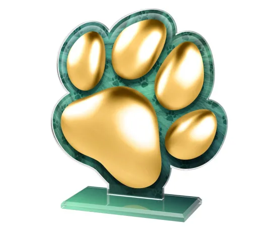 Akrylátová trofej AWF M36 | Kynologie Výška cm: 21,5 - Šířka cm: 20,5 - bronzová