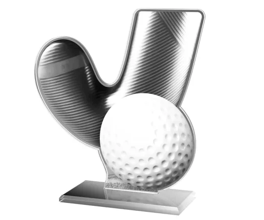 Akrylátová trofej AWF M40 | Pozemní hokej Výška cm: 17,5 - Šířka cm: 16,5 - bronzová