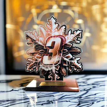 Akrylátová trofej AWF M79 | Zima Výška cm: 21,5 - Šířka cm: 20,5 - bronzová