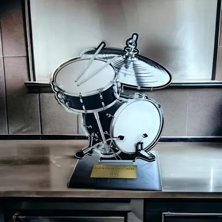 Akrylátová trofej AWF M87 | Hudba Výška cm: 21,5 - Šířka cm: 20,5 - plnobarevná