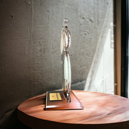 Akrylátová trofej AWF M87 Výška cm: 21,5 - Šířka cm: 20,5 - bronzová