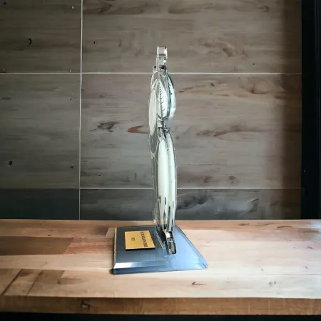 Akrylátová trofej AWF M87 | Hudba Výška cm: 21,5 - Šířka cm: 20,5 - plnobarevná