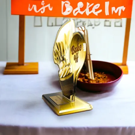 Akrylátová trofej AWF M93 | Kuchyně Výška cm: 13,5 - Šířka cm: 12,5 - plnobarevná