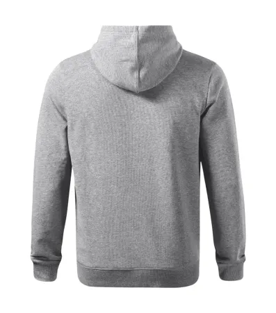 Mikina pánská Break (GRS) 840 - S - šedý melír
