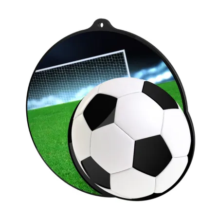 Akrylátová medaile MDABL M01 | Fotbal Stuha: ST17, MD průměr: 8
