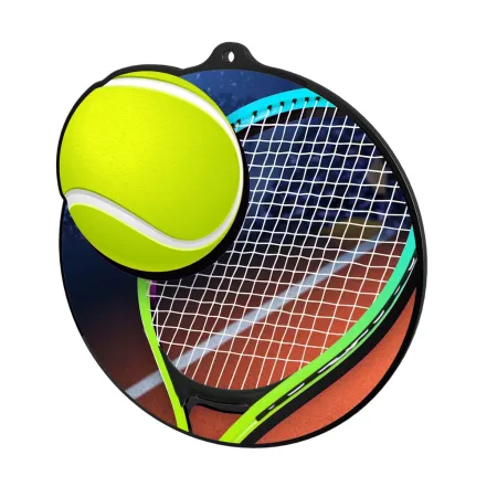 Akrylátová medaile MDABL M04 | Tenis Stuha: ST16, MD průměr: 9