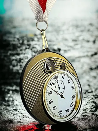 Akrylátová medaile MDABL M14 | Atletika Stuha: ST3, MD průměr: 6