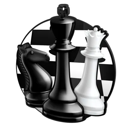 Akrylátová medaile MDABL M19 | Šachy Stuha: ST8, MD průměr: 9