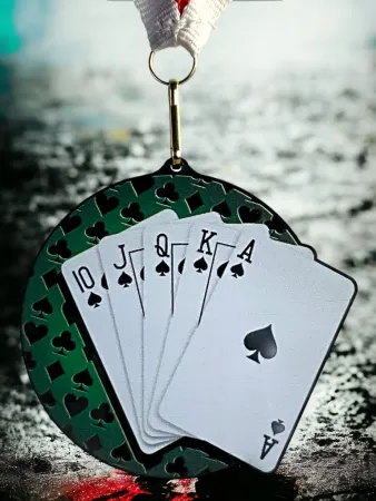 Akrylátová medaile MDABL M20 | Karty Stuha: ST5, MD průměr: 9