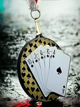 Akrylátová medaile MDABL M20 | Karty Stuha: ST5, MD průměr: 9