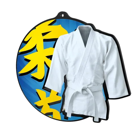 Akrylátová medaile MDABL M23 | Bojová umění Stuha: ST9, MD průměr: 8