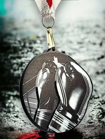 Akrylátová medaile MDABL M36 | Bojová umění Stuha: ST14, MD průměr: 9