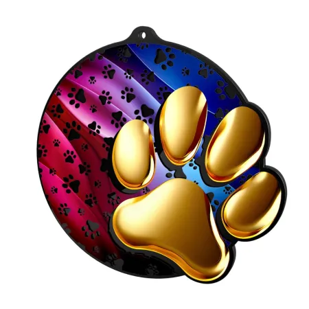 Akrylátová medaile MDABL M40 | Kynologie Stuha: ST16, MD průměr: 8