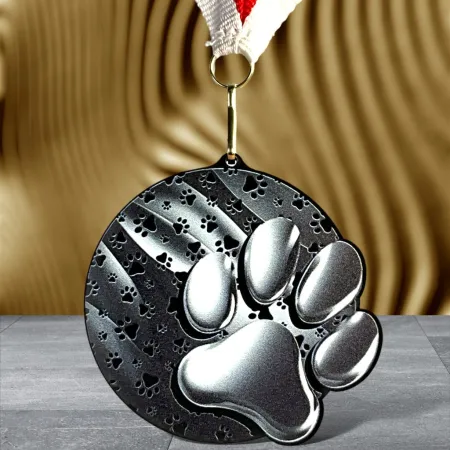 Akrylátová medaile MDABL M40 | Kynologie Stuha: ST16, MD průměr: 8