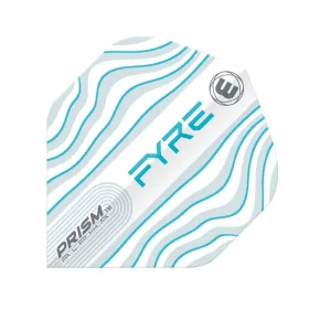 Winmau Letky Prism Alpha - Fyre - White, Aqua & Blue W6915.707