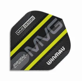 Winmau Letky Prism Alpha - Michael van Gerwen 2021 - Black & Green W6915.188