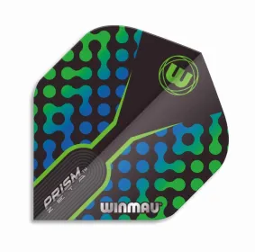 Winmau Letky Prism Zeta - Green and Blue W6915.309