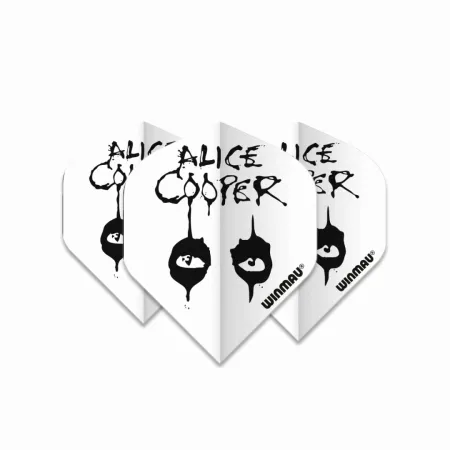 Winmau Letky Rock Legends - Alice Cooper White - W6905.211