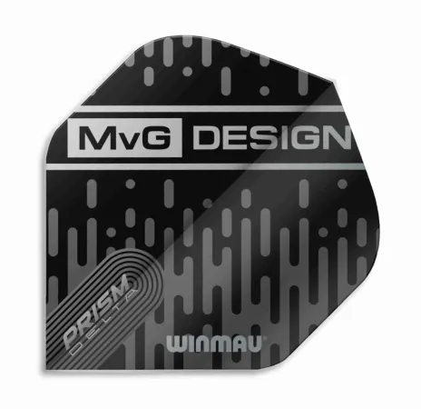 Winmau Letky Prism Delta - Michael van Gerwen - Black and Grey W6915.214