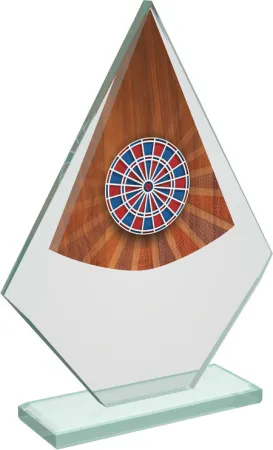 Skleněná trofej CRT20007M17 Výška cm: 21,5