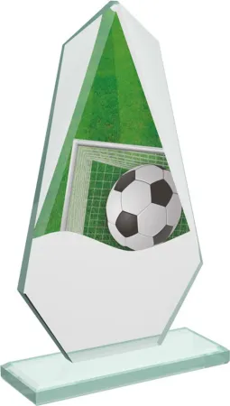 Skleněná trofej CRT20008M5 | Fotbal Výška cm: 23,5