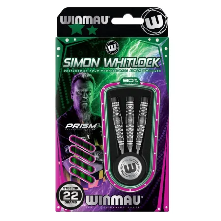 Winmau Šipky Steel Simon Whitlock - 90% tungsten - 22g