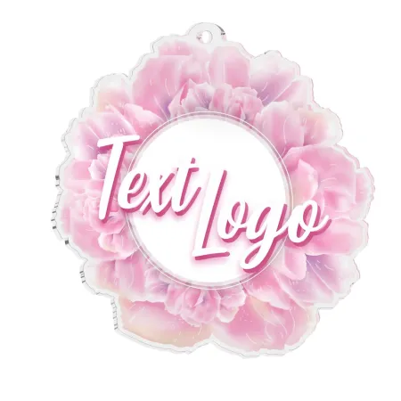 Akrylátová medaile MDA0014 | Květinová Stuha: ST12, MD průměr: 7