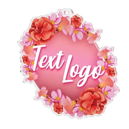 Akrylátová medaile MDA0016 | Květinová Stuha: ST7, MD průměr: 8