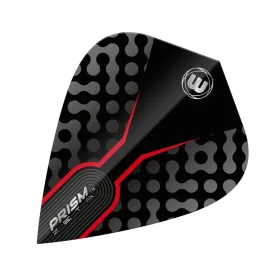 Winmau Letky Prism Zeta - Black & Red - Kite W6907.105