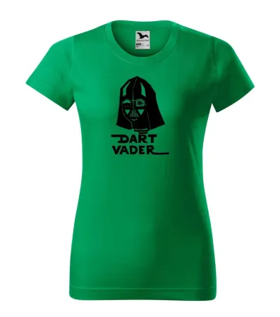 Tričko dámské s potiskem DART VADER - green XL
