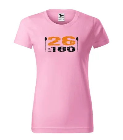 Tričko dámské s potiskem 26 - pink XL