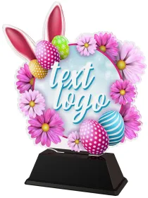Akrylátová trofej FA200M34 | Velikonoce Výška cm: 10, Šířka cm: 6