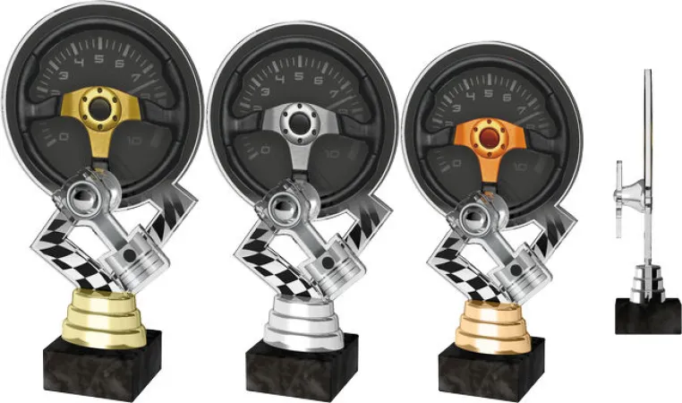 Akrylátová trofej ACTR0014 | Motorsport Výška cm: 21,5, Barva: bronz