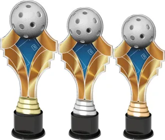 Akrylátová trofej ACTK0004 Výška cm: 32, Barva: zlato