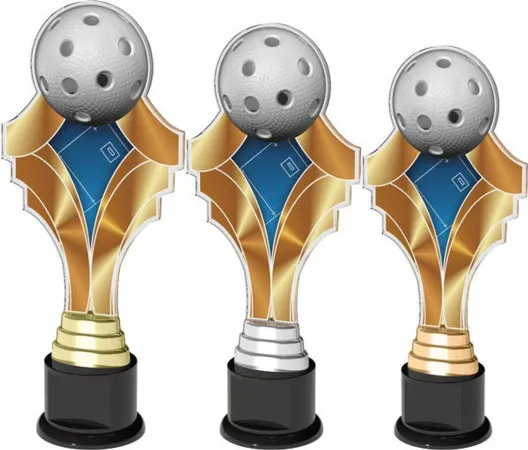 Akrylátová trofej ACTK0004 | Florbal Výška cm: 32, Barva: bronz
